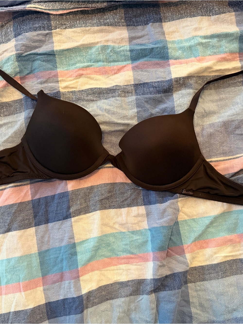 Calvin Klein Brown Push Up Bra 34A